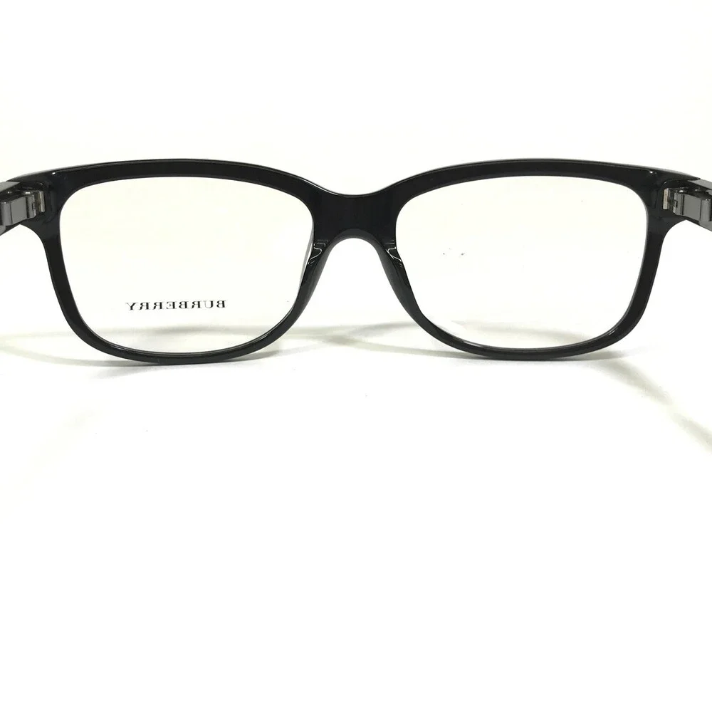 Burberry Eyeglasses Frames B2164 3001 Black Brushed Bronze Logos 55-17-140